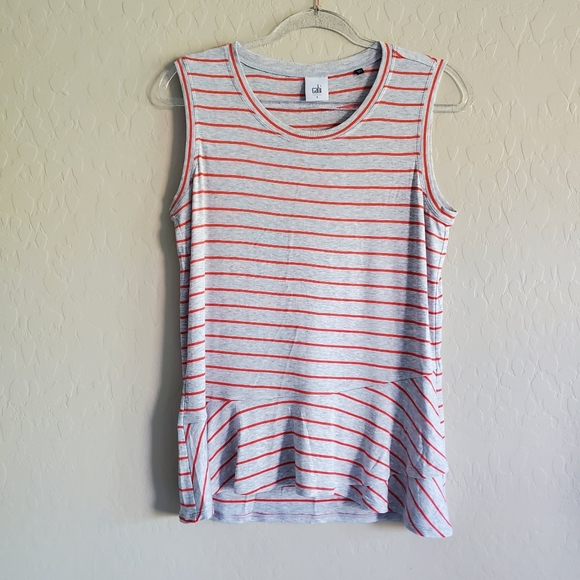 ⭐4/$20 Cabi Ruffle Tank Top Small - Picture 2 of 8